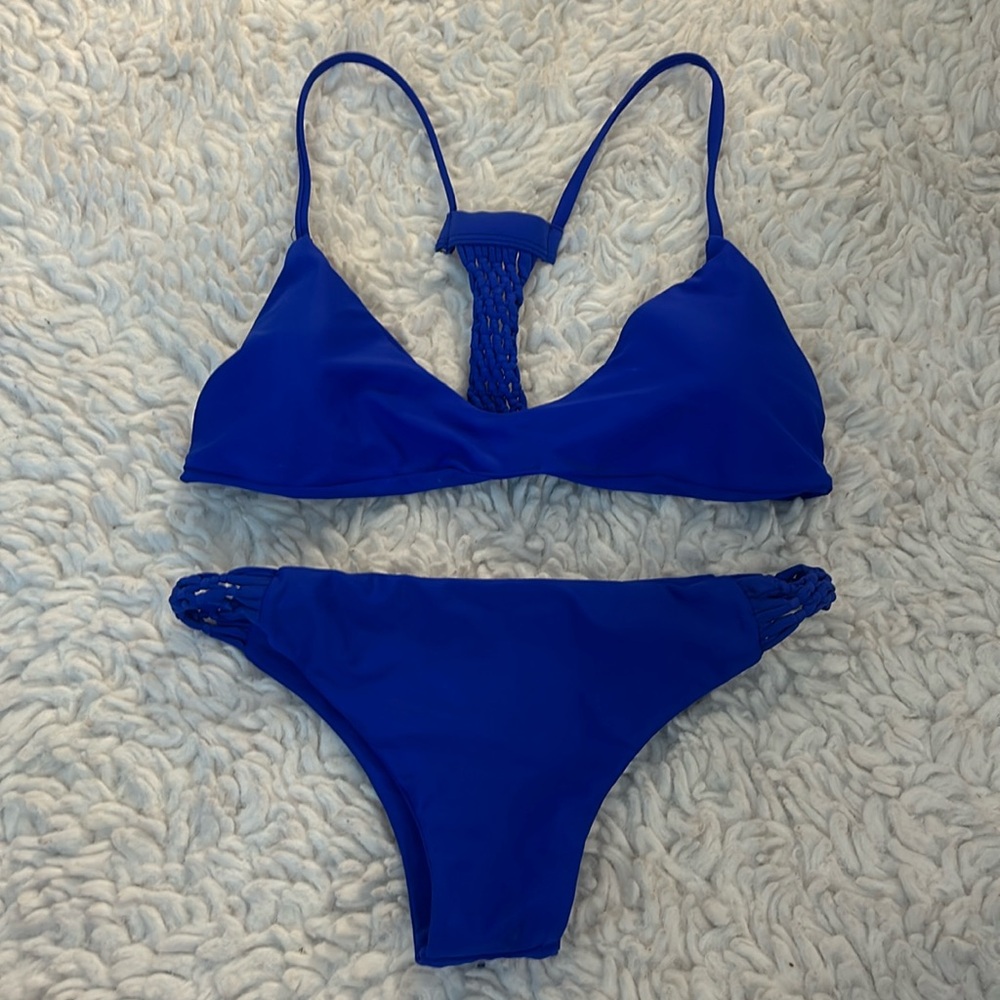 Women’s Sexy Blue Bikini Medium